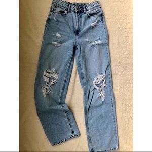 Loose Straight High Waist H&M Jeans